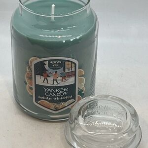 Yankee Candle Holiday RARE Winterfest in Teal